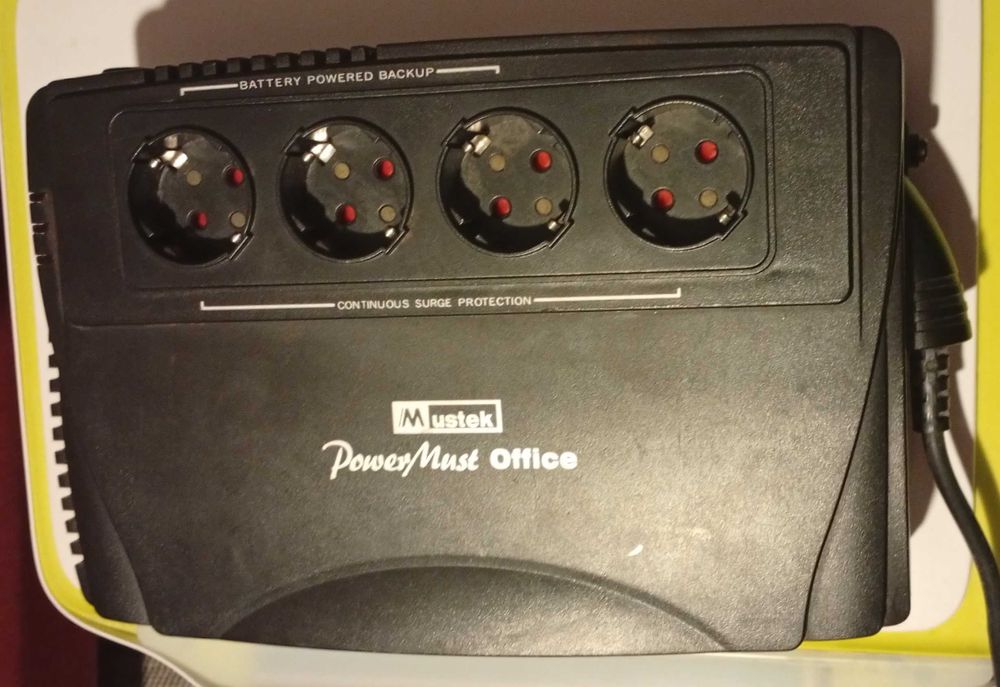 Unidade UPS » "Mustek - PowerMust Office" - Não funciona, para peças