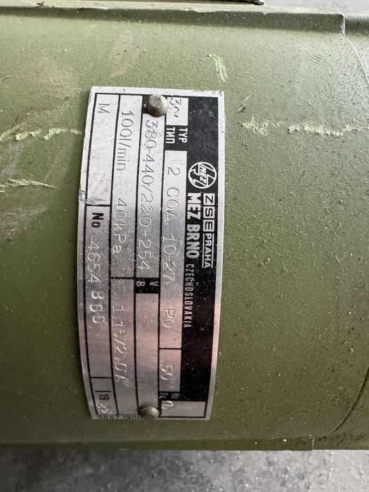 Pompa chłodziwa MEZ BRNO