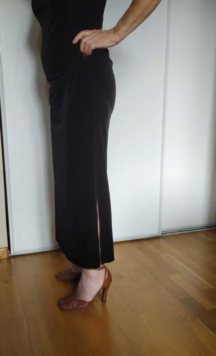 Szpilki skórzane firmy Salamander brązowe