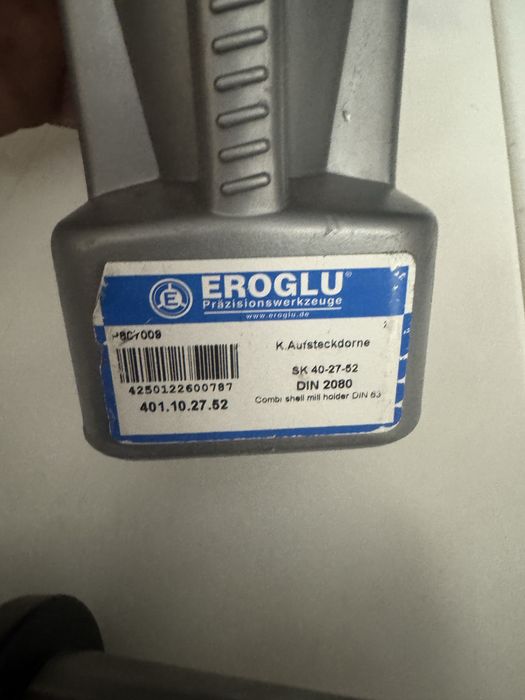 Oprawki frezarskie zabierakowe DIN 2080 EROGLU