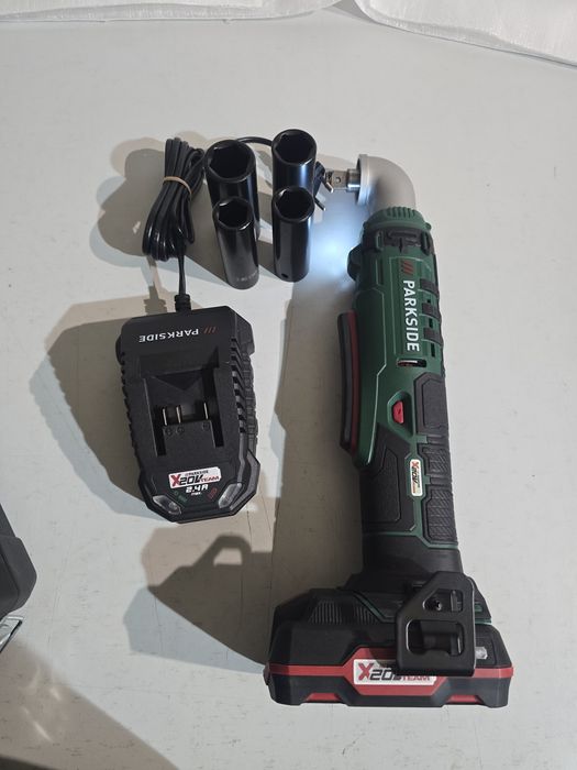 Conjunto de chave de impacto Parkside 20V.