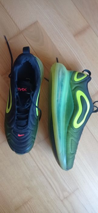 Nike Air Max 720 Black Volt Neon Collection UŻYWANE