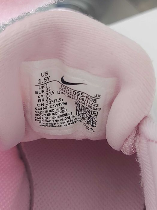 Tenis Nike menina 33