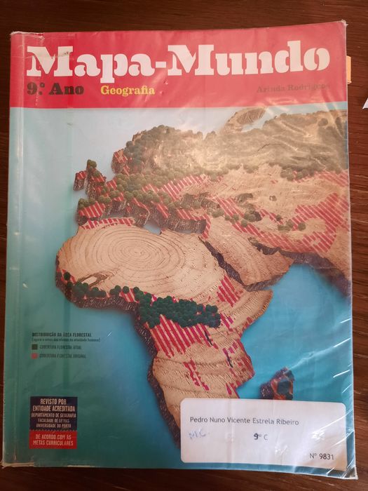 Livros "Mapa-Mundo" de geografia 9o ano