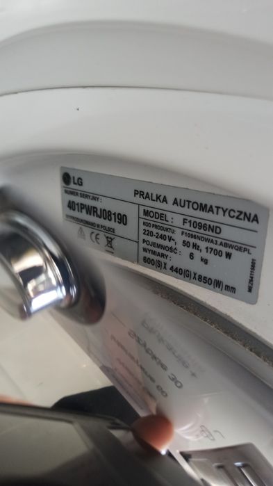 Pralka LG Direct driver 6 kg