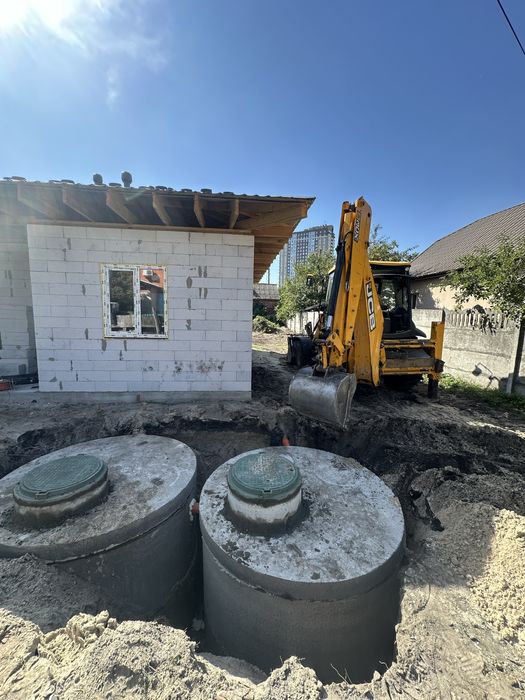 Септик під ключ — монтаж за 1 день Ціна септика під ключ — від 15000т