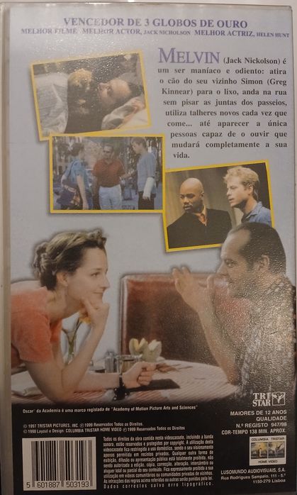 VHS Melhor é Impossível