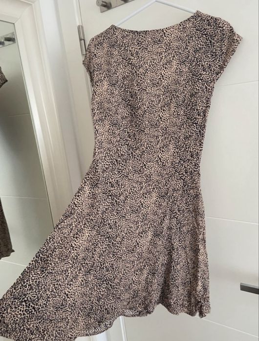 Vestido com padrao - Mango