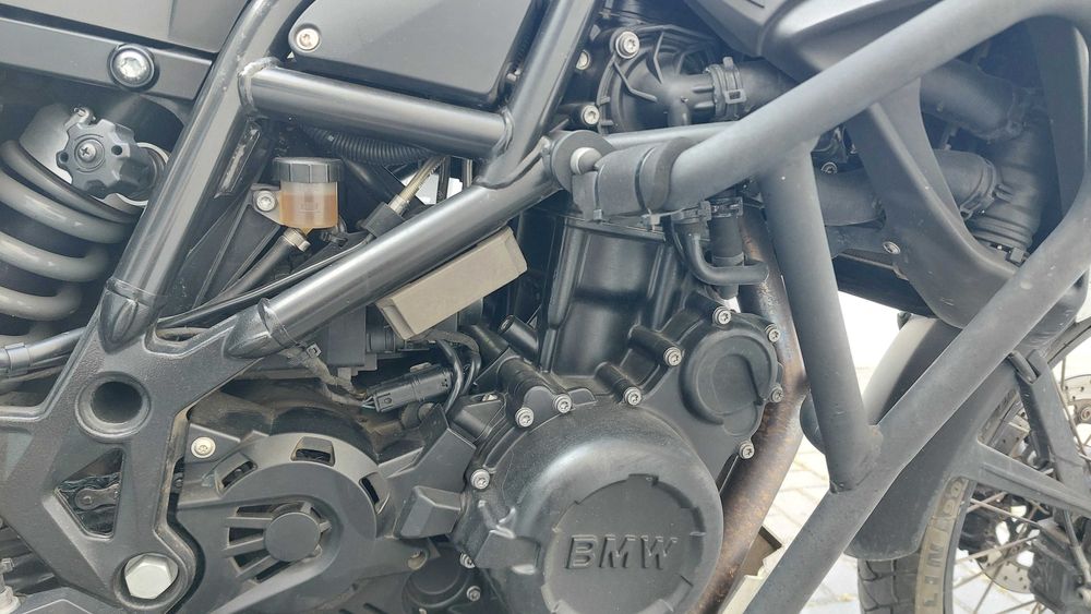 BMW F800GS Branca