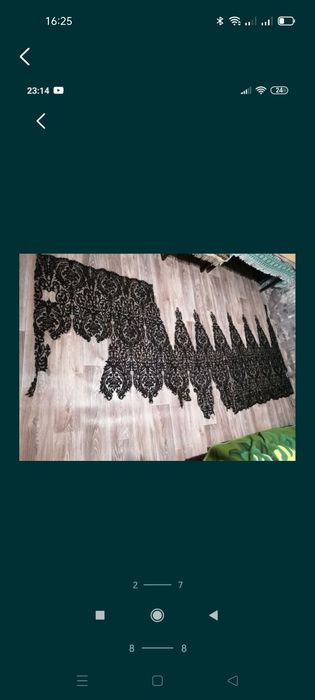 Мереживо кружево тканина для сукні ткань гипюр нерозшитий black гіпюр