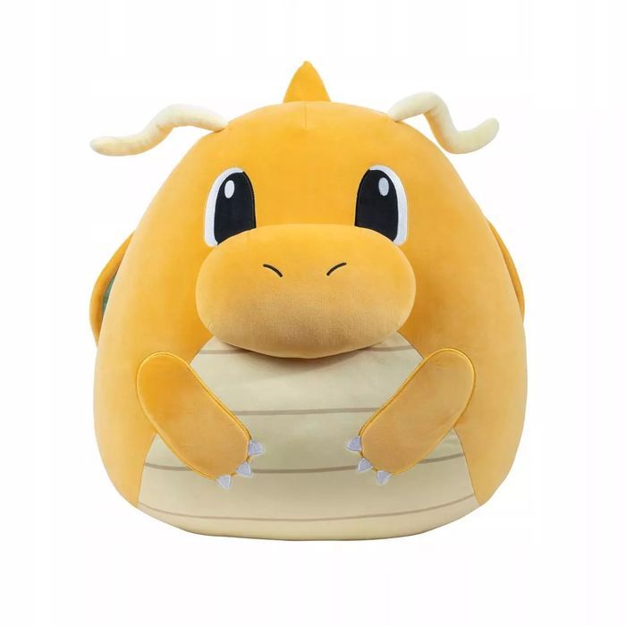 POKEMON Squishmallow Dragonite, pluszak, 35 cm. Jazwares