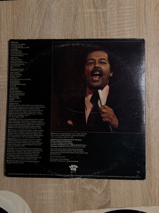 Billy Eckstine The Savoy Sessions USA EX 1976