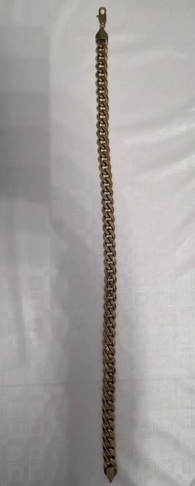 Męski łańcuch splot pancerka, 60 cm. 255g