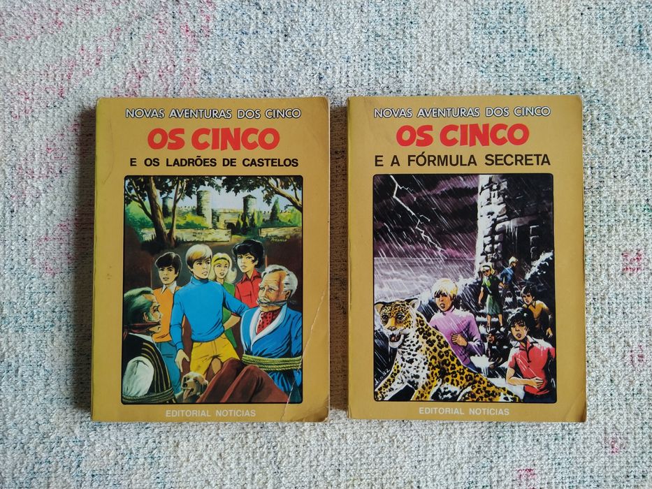 Livros Aventuras dos Cinco 5