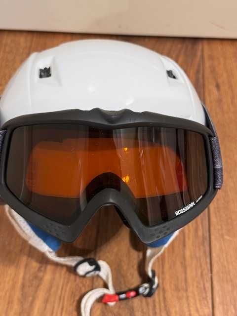 Kask narciarski Rossignol Minions juniorski + gogle Rossignol
