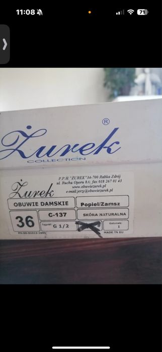 szpilki firmy żurek