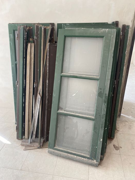 5 Janelas de madeira