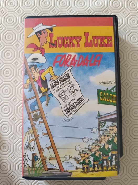 Cassete VHS Lucky-Luke