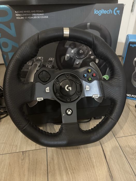Kierownica Logitech G920 + shifter!