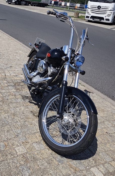 Kierownica Harley Davidson softail dyna custom + risery 28mm