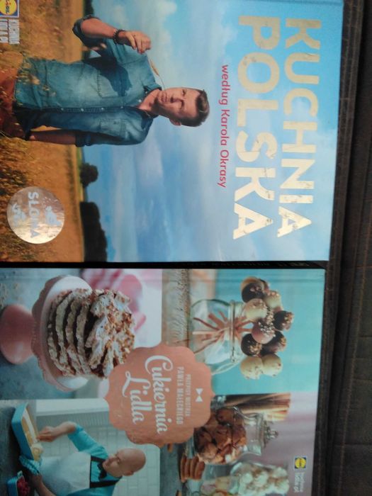 Kuchnia Polska i Cukiernia Lidla zestaw 2 książek