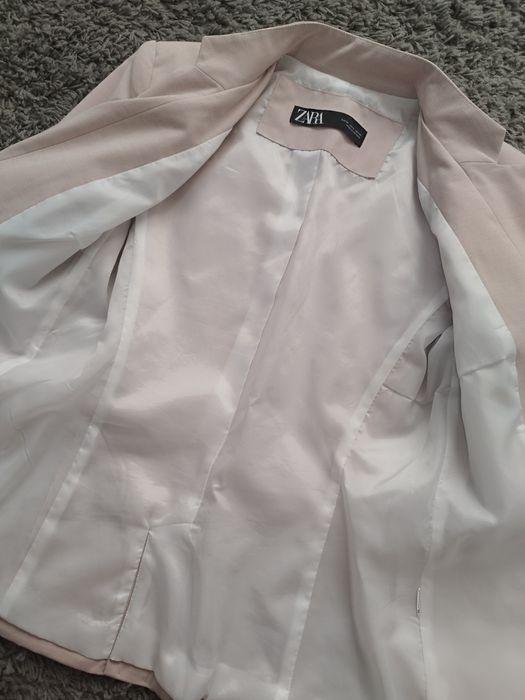 Blazer ZARA rosa claro | Tamanho S (EUR 34)