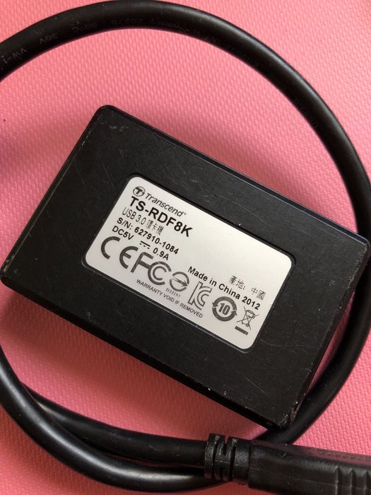 Кардрідер Transcend usb 3.0 ts-rdf8k