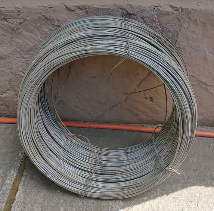 Дріт ( проволка) стальний оцинкований (СССР), діаметр 4мм