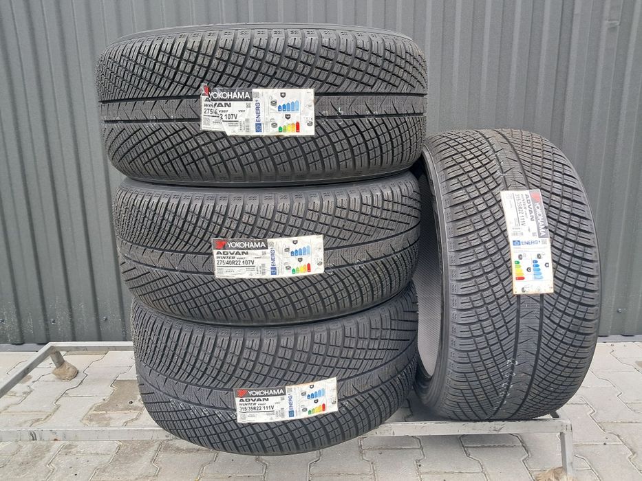 Резина зимова, НОВА, 275/40 315/35 R22 Yokohama Advan Winter V907