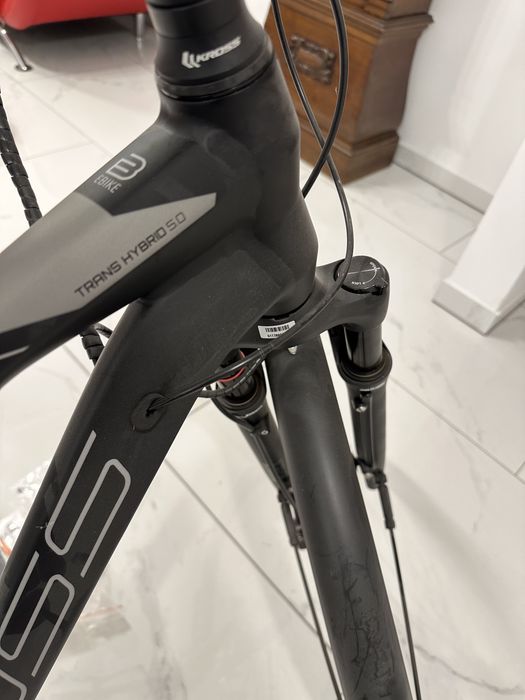 Elektryczny rower miejski Kross Trans Hybrid 5.0 S 17” elektryk