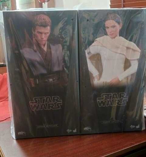 Figuras Hot Toys Star Wars Anakin Skywalker & Padme Amidala