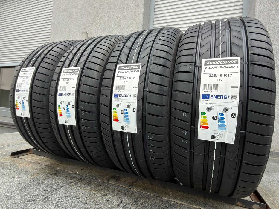 4szt lato 225/45R17 Bridgestone Turanza 6 91Y prod. 2026r gwarancja