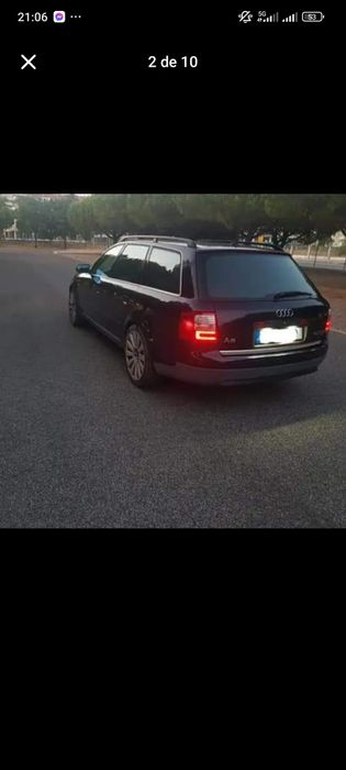 Audi A6 Avariada não pega