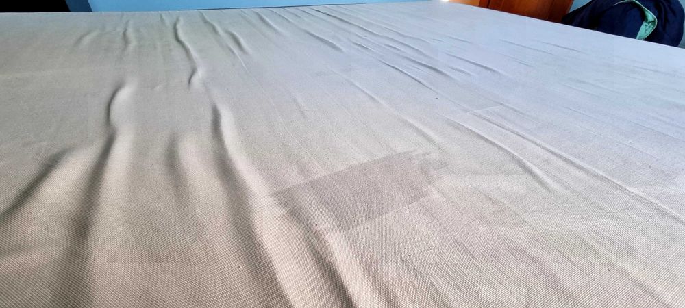 Cama madeira ikea com colchão e 2 criados mudos