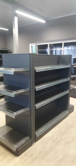 Торгове обладнання, стелажі, полиці купити для магазину, в наявності