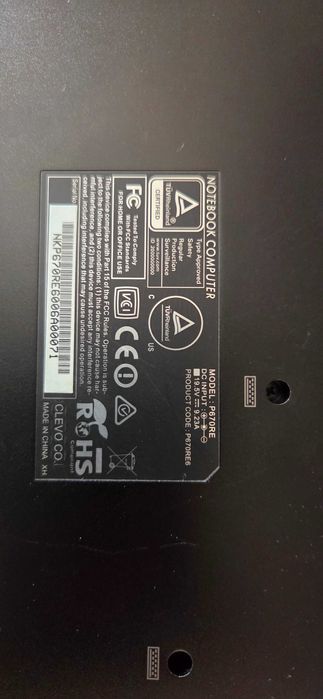 Portátil Gaming Clevo P670RE 17,3" | i7 | GTX 970M | 16GB | SSD 512GB