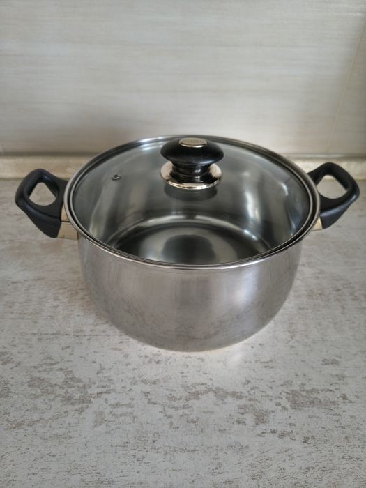 Garnek ze stali nierdzewnej Hoffer 6 litrów