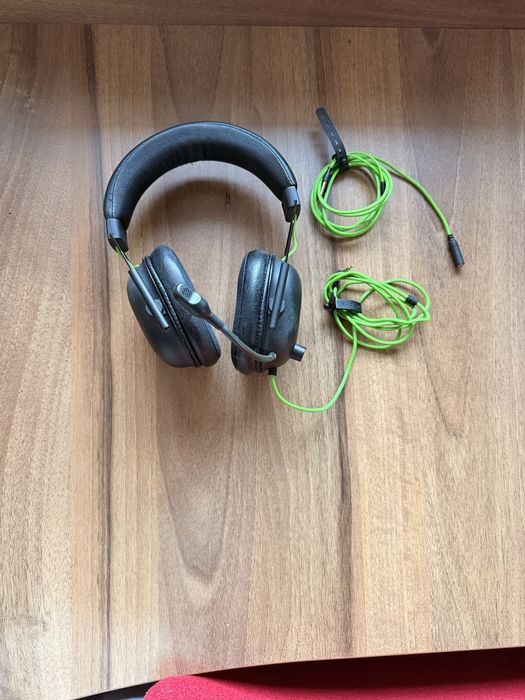 Słuchawki razer + mysz mad dog