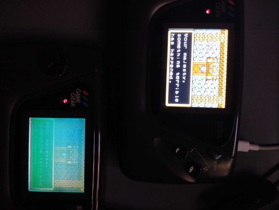 Sega Game Gear renovada tela LCD nova