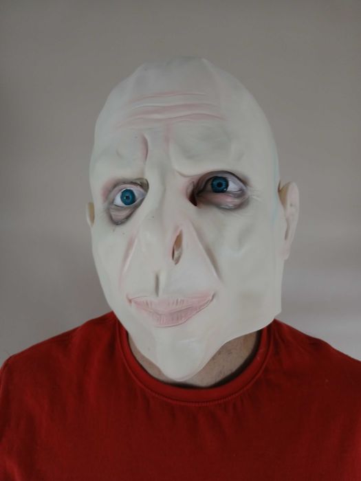 Maska Voldemort Harry Potter lateksowa na Halloween cosplay