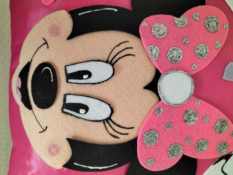 Almofada Minnie handmade Joana