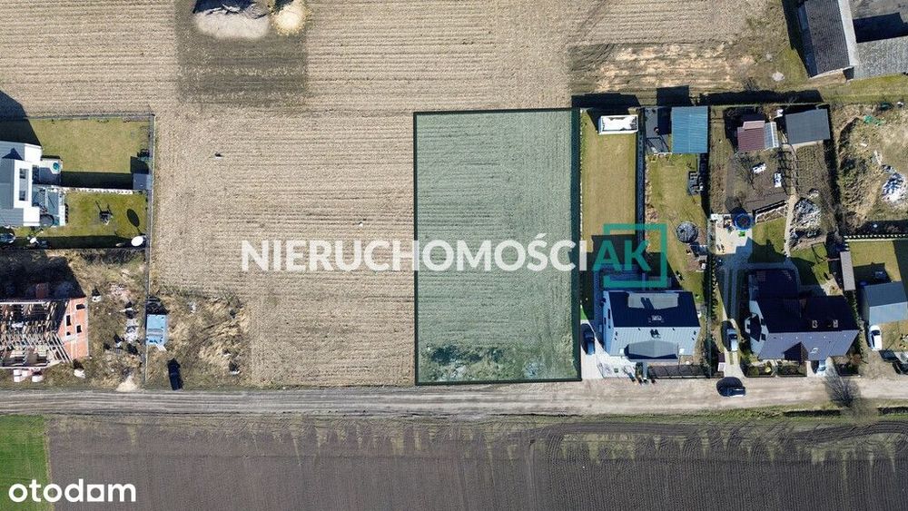Piękna cicha działka budowlana z MPZP blisko lasu!
