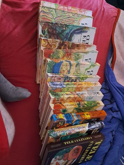 Vendo Colecao de Livros de Culinária TELE CULINÁRIA