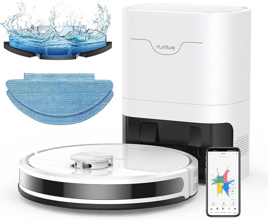 HONITURE Q6 SE robot odkurzający z funkcją mycia,