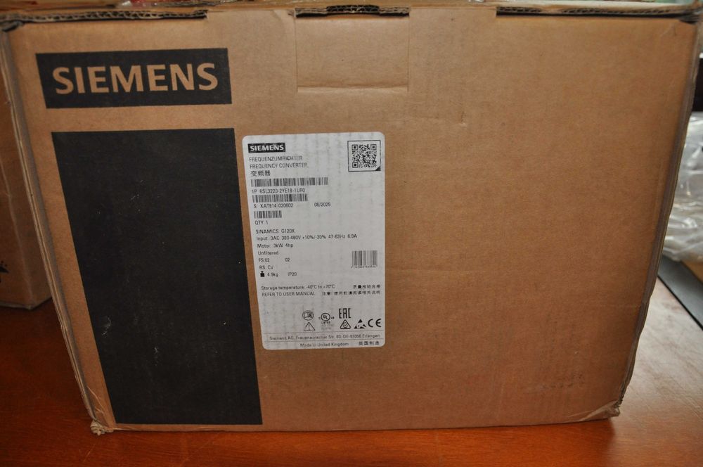 falownik siemens G120X 6SL3220-2YE18-1UFO