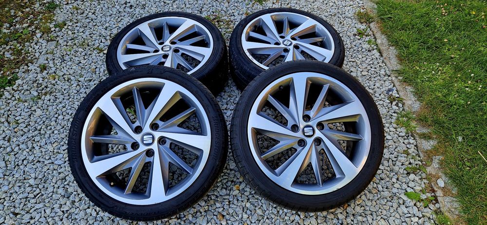 Oryginalne felgi Seat 18 5x112 Leon,Ibiza,Ateca