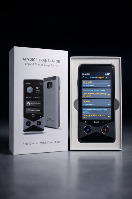 Tłumacz języków. Translator. Samodzielny, działa offline.