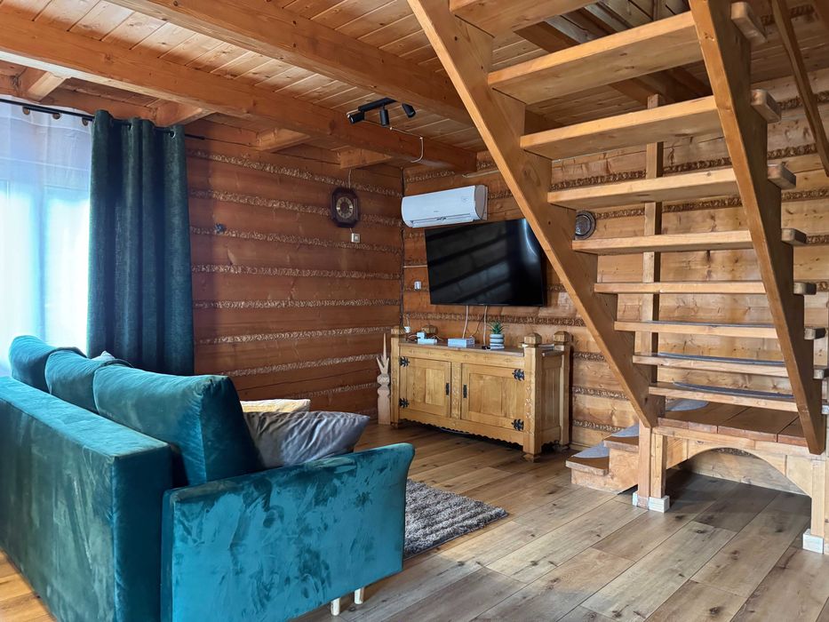 Leśny reset dla 10 osób – sauna, balia i podgrzewany basen