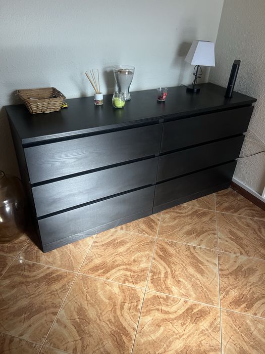 Comoda Ikea Preto