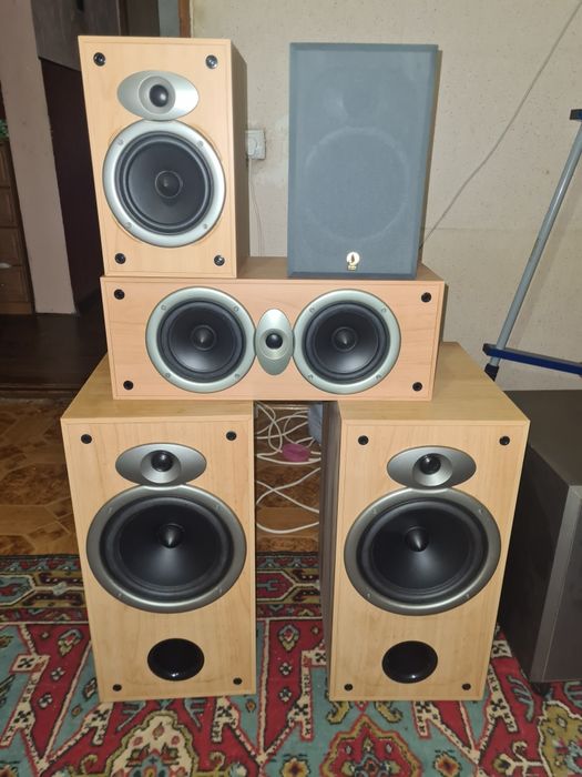 Продам колонки Sven с рессивером Kenwood